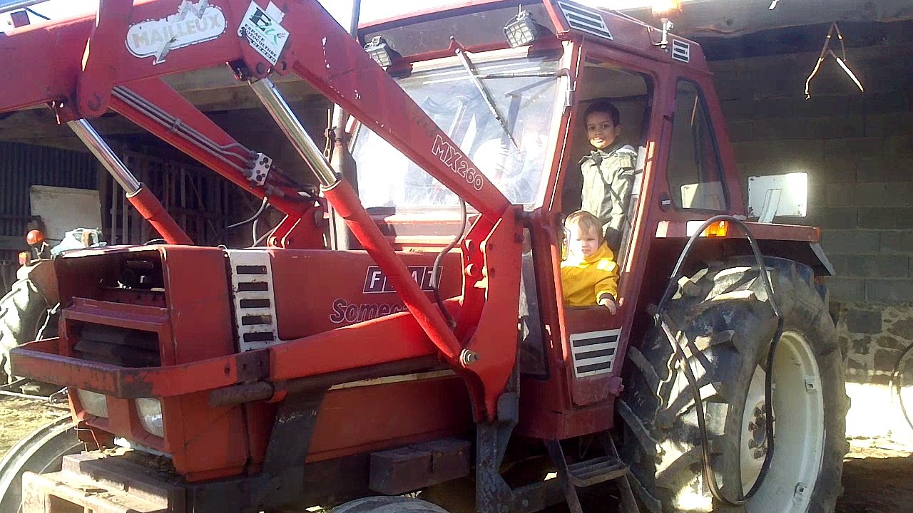 balade en tracteur avec Michel le 31 octobre 2016