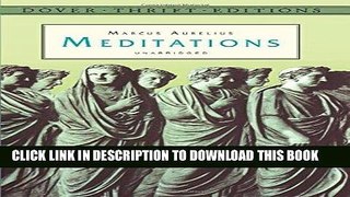 Best Seller Meditations (Dover Thrift Editions) Free Read