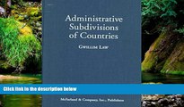 Must Have  Administrative Subdivisions of Countries: A Comprehensive World Reference, 1900 Through