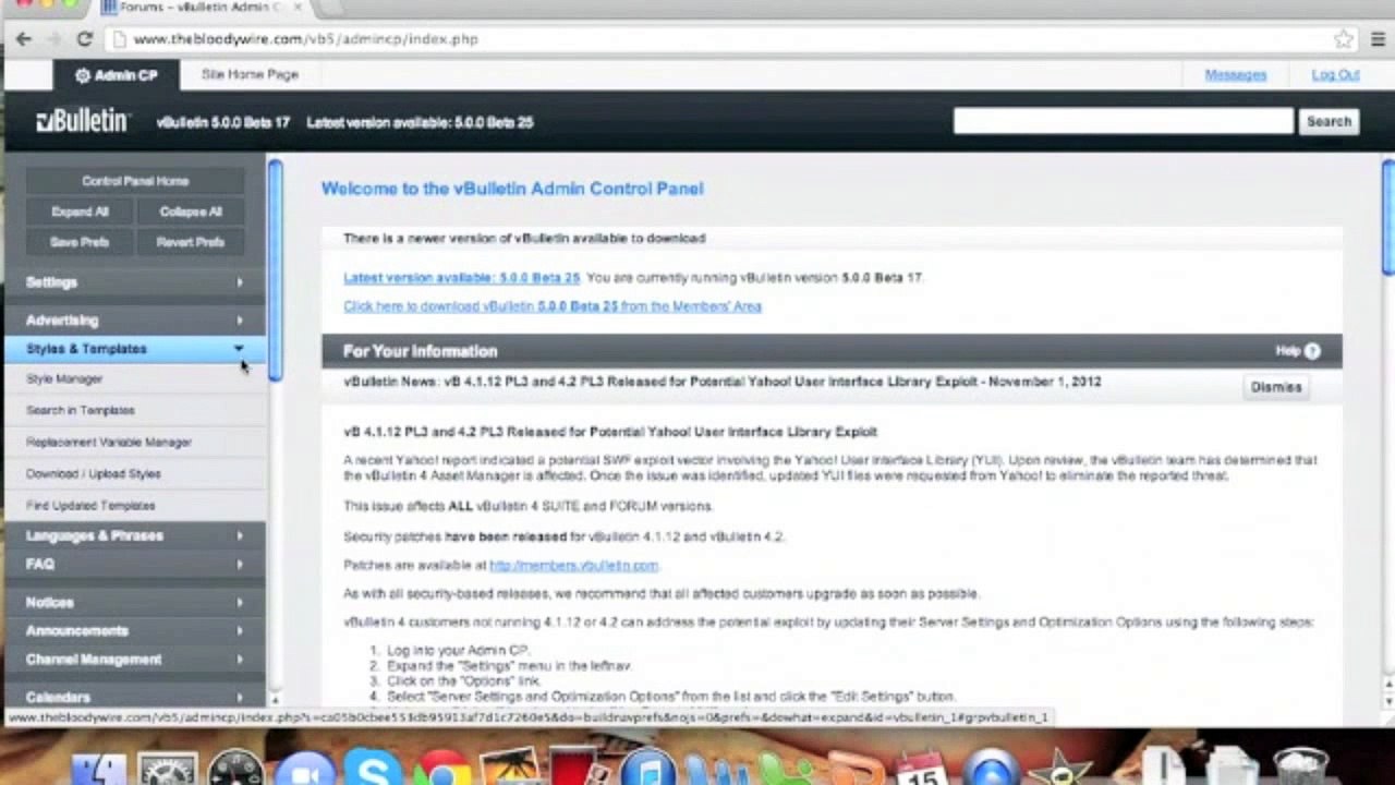 vBulletin 5 Connect- Using css_Additional.css Template