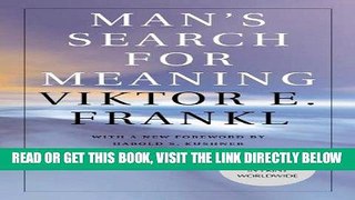 Read Now Man s Search for Meaning PDF Book