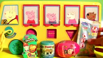 Play Doh Peppa Pig School Bus Pop-up Surprise - Ônibus Escolar Levando Pig George pra Escola
