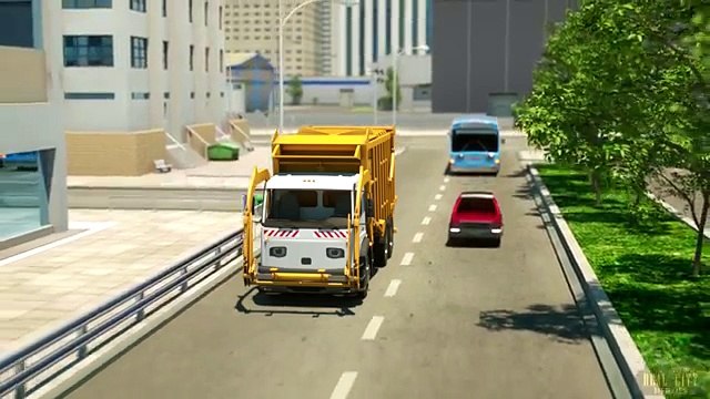 Чистоплотный Гоша мусоровоз. Герои нашего города. Мультфильмы про машинки.