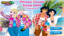 Disney Princess Couple Elsa,Jack Frost,Jasmine,Aladin Selfie Challenge