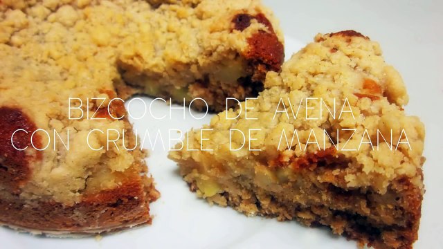 ¡RICO! Mauro Libi Crestani: Usa tu Avelina para este rico Bizcocho de Avena con Crumble de Manzana