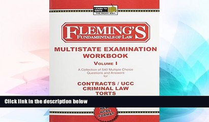 READ FULL  Multistate Bar Exam Volume 1 (Contracts/UCC, Criminal Law and Procedure, Torts and