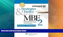 Big Deals  Strategies   Tactics for the MBE 2, Second Edition (Emanuel Bar Review Series)  Full