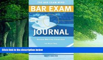 Books to Read  The Bar Exam Mind Bar Exam Journal: Guided Writing Exercises to Help You Pass the