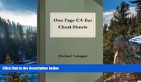 Deals in Books  One Page Bar   Law School Cheat Sheets - CONTRACTS  Premium Ebooks Online Ebooks