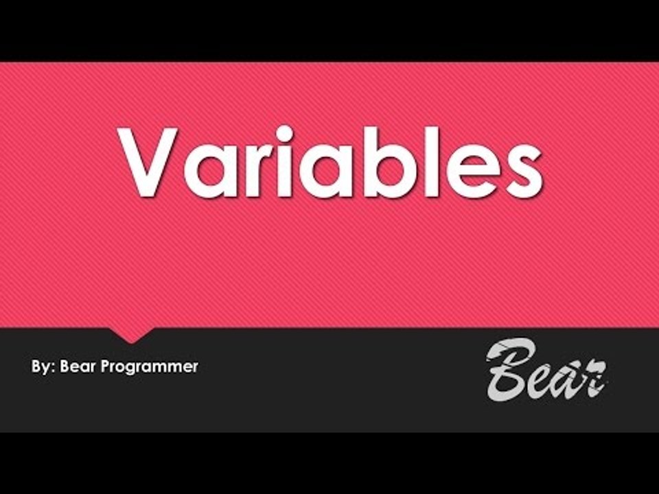 Variables// programación desde 0//principios basicos de programación