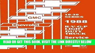 [READ] EBOOK 1988 Chevrolet C-K Pick-up Truck Service Manual (1500 2500 3500) BEST COLLECTION