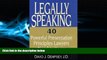 Books to Read  Legally Speaking: 40 Powerful Presentation Principles Lawyers Need to Know  Best