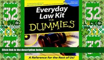 Big Deals  Everyday Law Kit For Dummies? (For Dummies (Lifestyles Paperback))  Best Seller Books