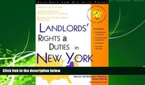 Big Deals  Landlords  Rights and Duties in New York (Self-Help Law Kit With Forms)  Full Ebooks