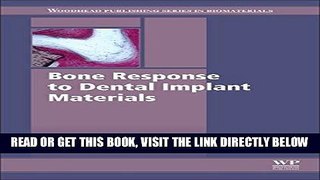 [EBOOK] DOWNLOAD Bone Response to Dental Implant Materials PDF