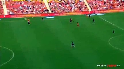 Brandon Borrello Goal - Brisbane Roar	2-1	Perth Glory 30.10.2016