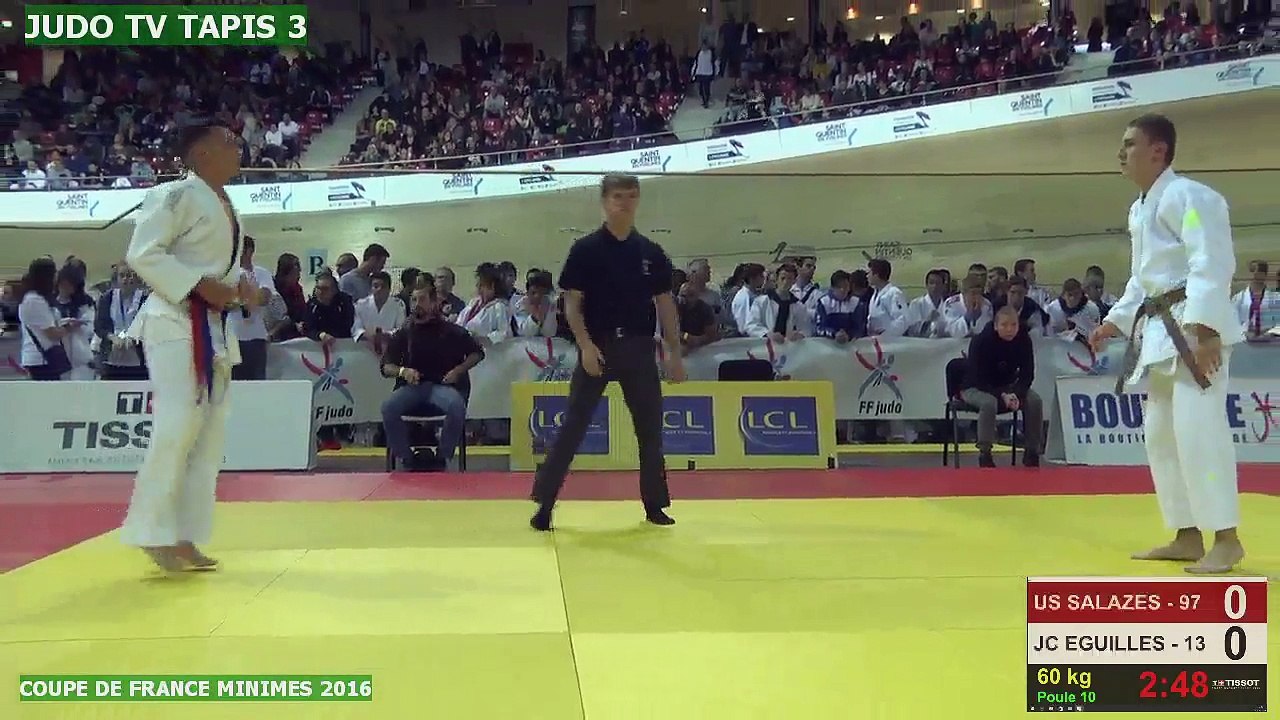 TAPIS 3 - COUPE DE FRANCE INDIVIDUELLE MINIMES  - SAINT-QUENTIN-EN-YVELINES, 2016 - LIVE 4 (94)