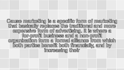 Understanding Cause Marketing