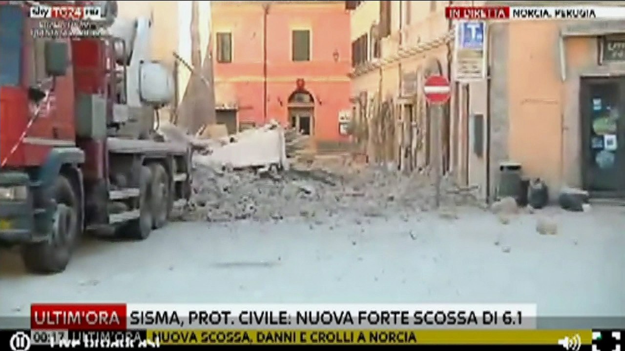 St. Benedict collapsed after second quake - Italy