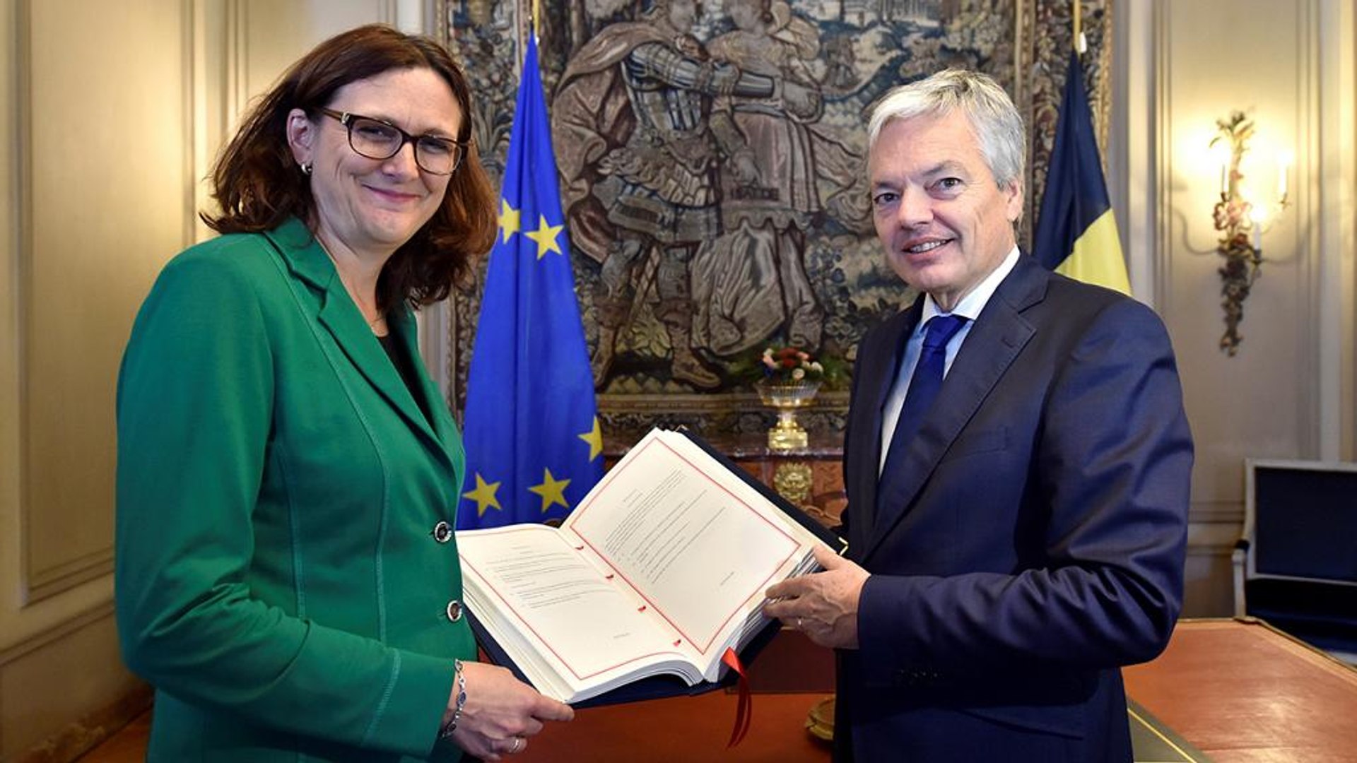 ⁣CETA: конец бельгийского сопротивления