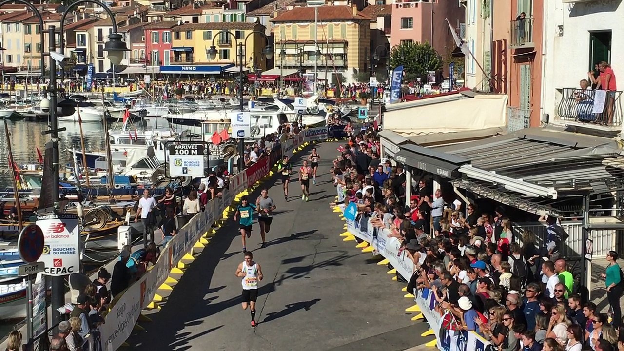 Marseille-Cassis : les coureurs commencent à arriver