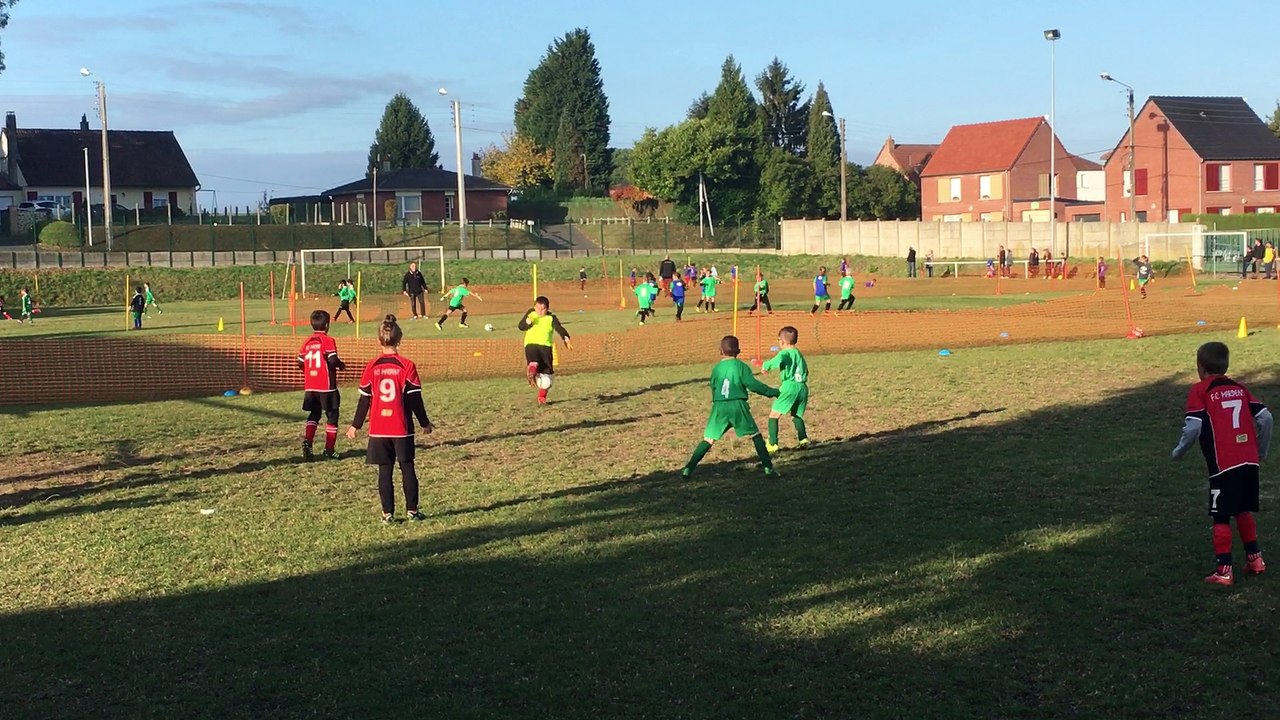 PLATEAU U8-U9 Marpent Vidéo 2 le 29/10/2016