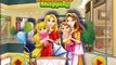 ♥ Disney Tangled Rapunzel And Belle Mommy Princess Go Shopping For Their Babies Game For Kids NEW HD