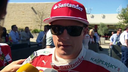 C4F1: Verstappen, Raikkonen and Sainz's Post-Qualifying interview (2016 US Grand Prix)
