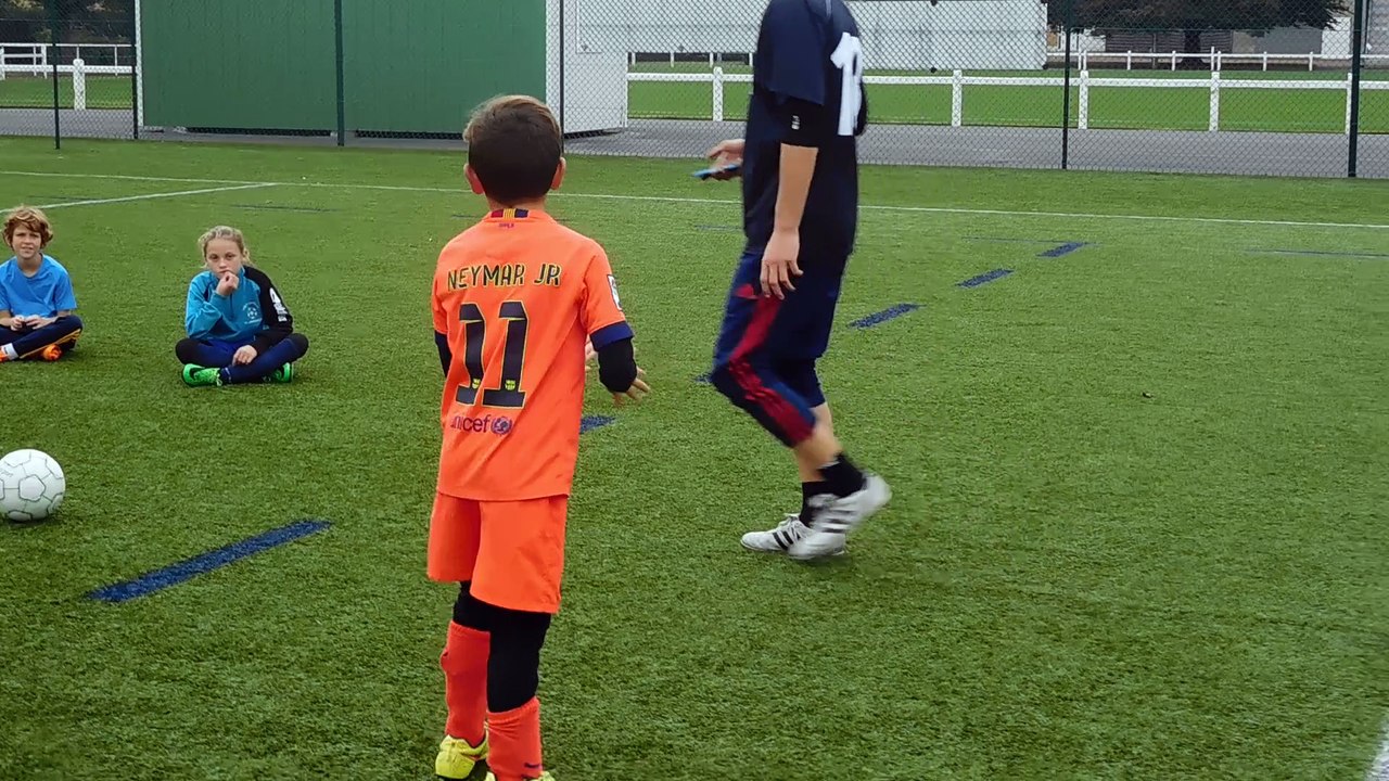 STAGE DE TOUSSAINT DU FCA - Séance d'entrainement gardien par Gérard