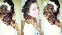 Easy Cascading Curls Hairstyle Prom Hairstyles
