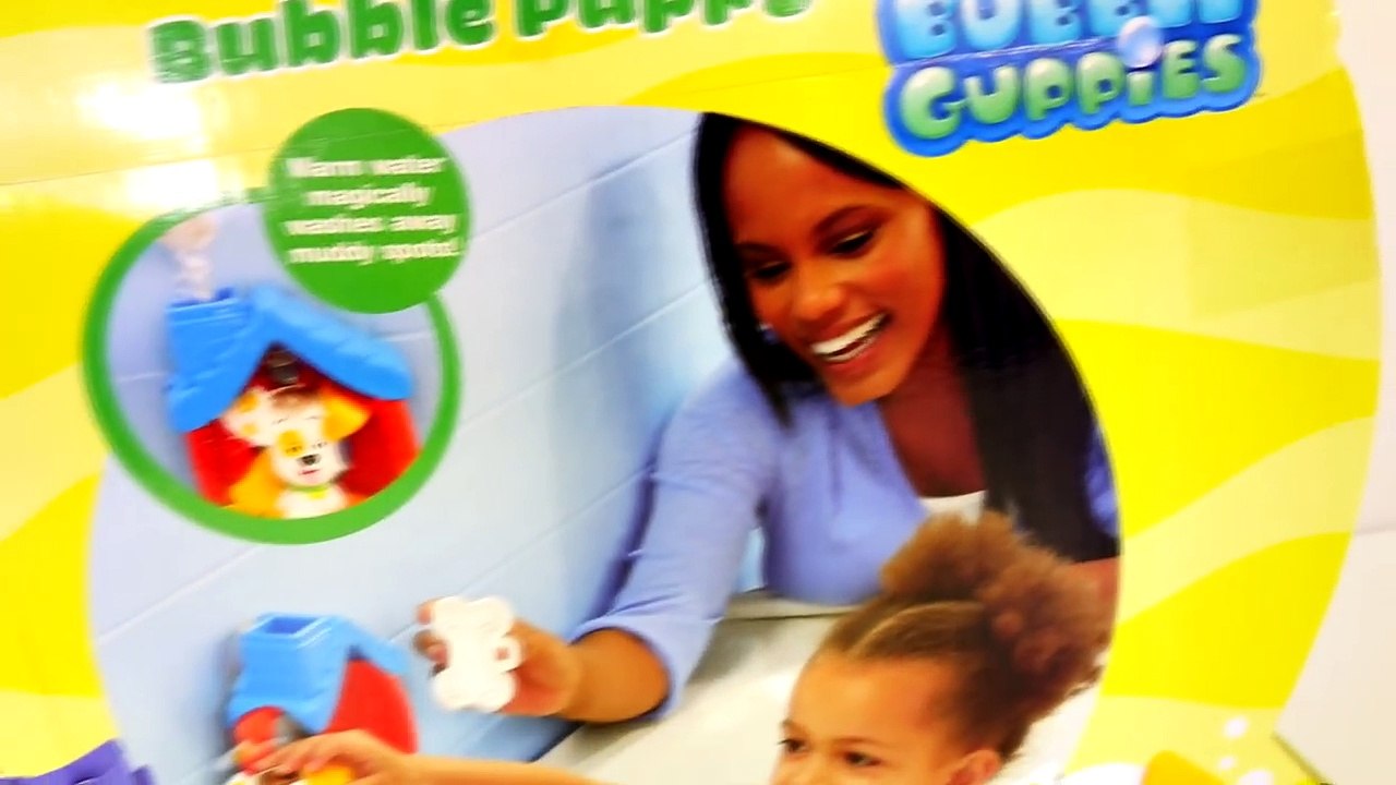 Bubble Guppies Color Changer Bathtime Puppy Play Doh Muddy Peppa Pig Water Changing Toys by DCTC