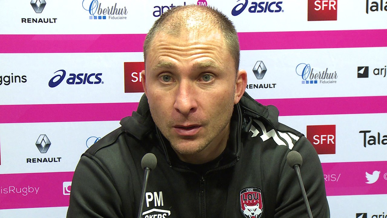 Top 14     Stade Français - Lyon OU: réactions d'après match de Pierre Mignoni