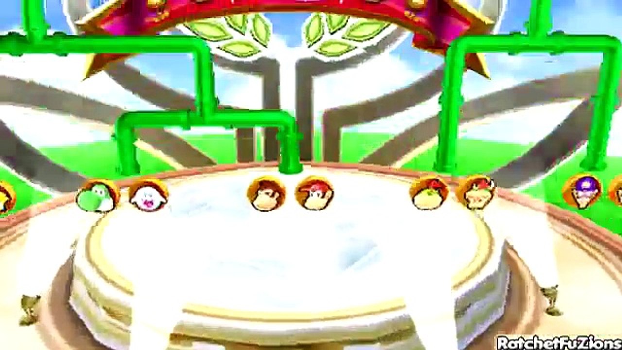 Mario Tennis Open 3DS: Part 2: World Open - Flower Cup