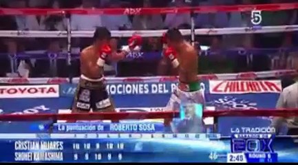 Cristian Mijares vs Shohei Kawashima WBC Silver featherweight 2016-10-29