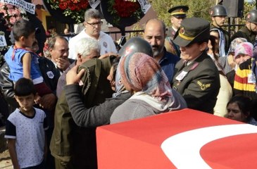 Uşak, Şehidini Gözyaşları Arasında Ebediyete Uğurladı