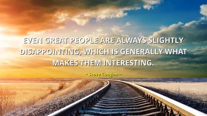 Steve Coogan Quotes #1