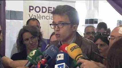 Íñigo Errejón: "PSOE y Ciudadanos capitularon ante un PP que les humilló"