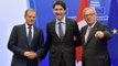 Canadá e UE assinam acordo de comércio livre sob protestos em Bruxelas
