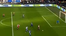 Nicolai Jorgensen Goal - Feyenoord vs Heerenveen 1-1 Eredivisie 30-10-2016