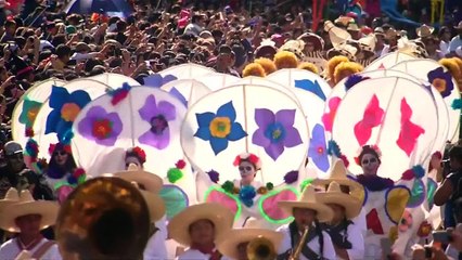 Mexico City holds its first Day of the Day parade