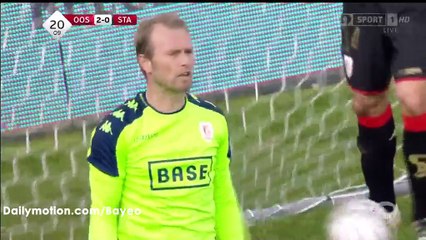 Franck Berrier Goal HD - Oostende 2-0 St. Liege - 30-10-2016