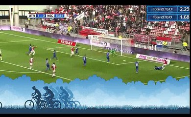 Joel Thomas Goal HD - Utrecht 1 - 0	 Nijmegen 30.10.2016