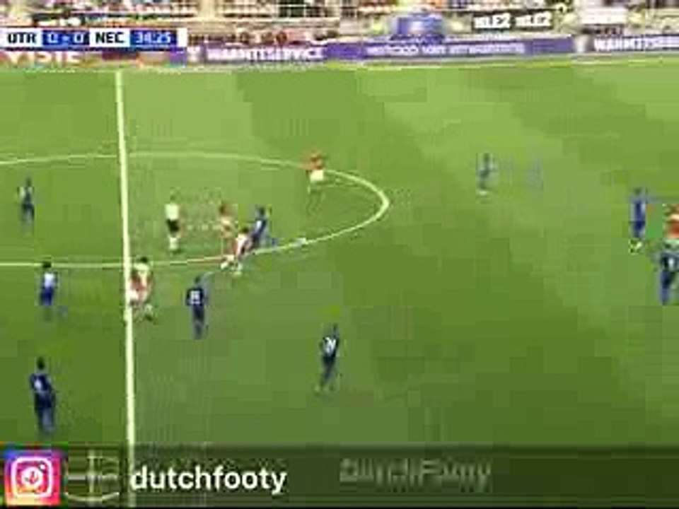 FC Utrecht 1-0 NEC Nijmegen  Barazite Goal 30-10-2016