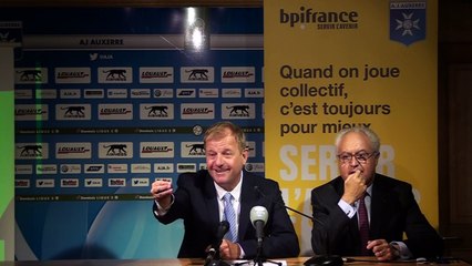 Conférence de presse de Patrice Bégay directeur exécutif de BPI France