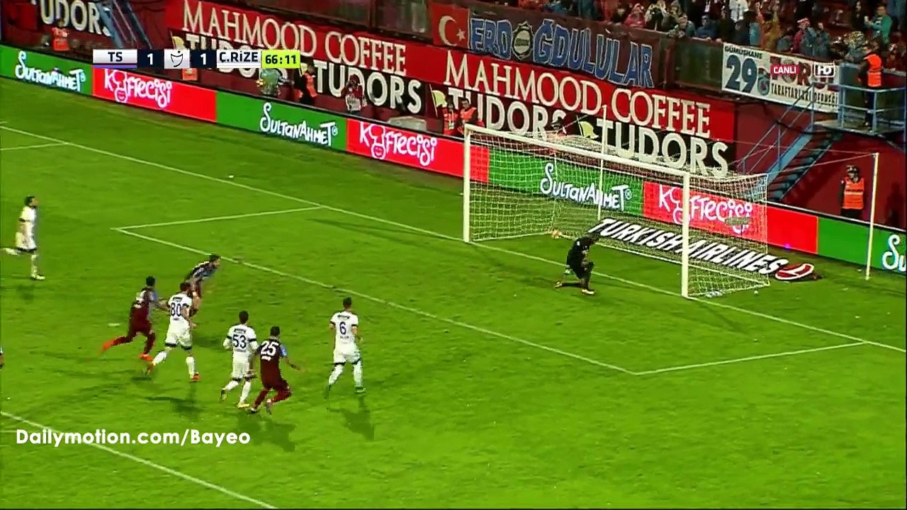 Ugur Demirok Goal HD - Trabzonspor 2-1 Rizespor - 30-10-2016