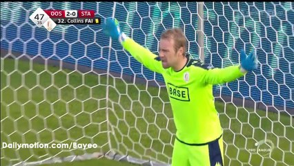Franck Berrier Goal HD - Oostende 3-0 St. Liege - 30-10-2016