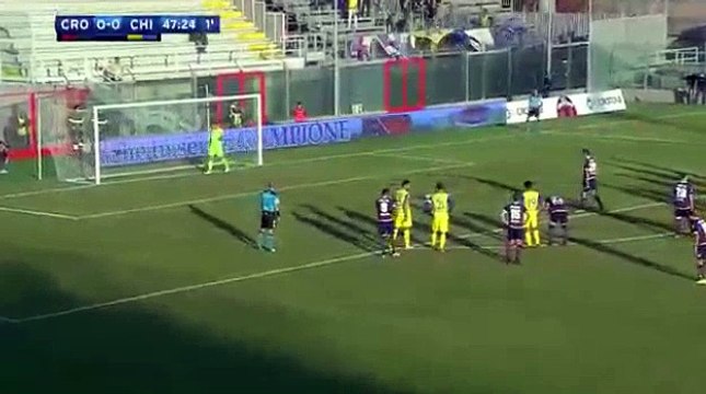 Marcello Trotta (Penalty) Goal HD Crotone 1 - 0 Chievo 30.10.2016