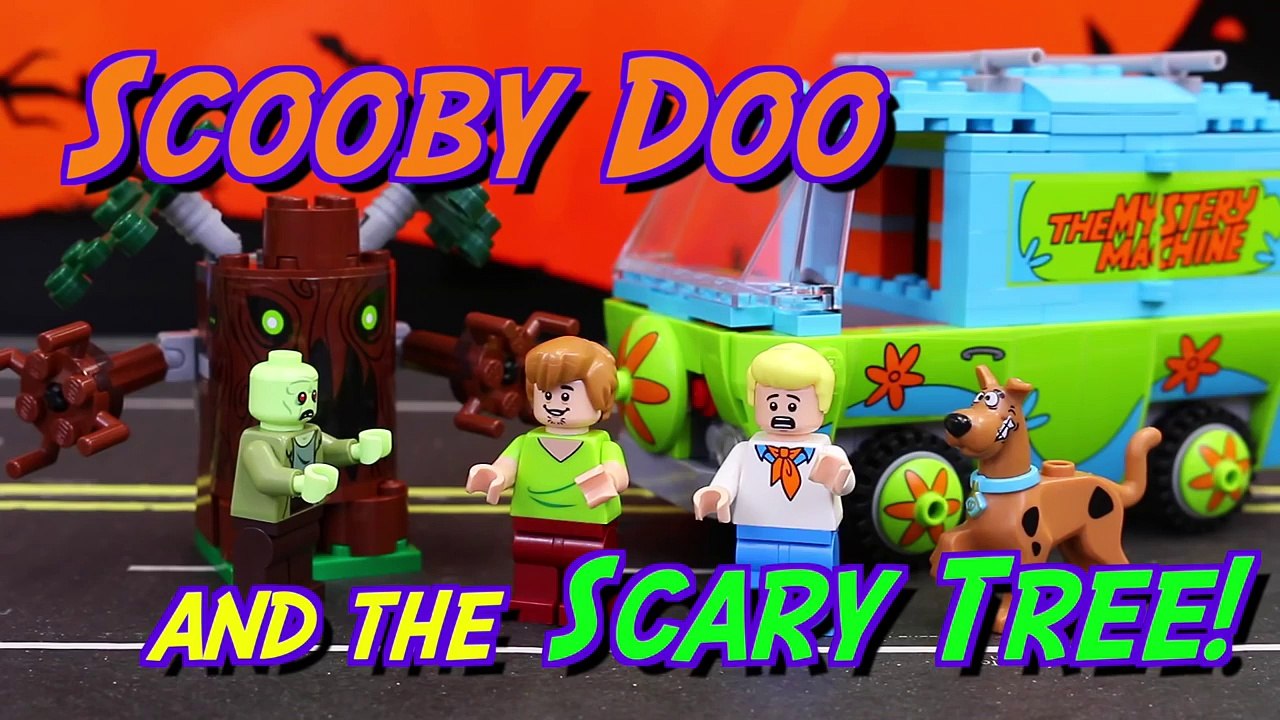 Scooby Doo Lego Mystery Machine Captures Batman Legos with Spiderman and Captain America Flash Masks-jRIKaLBju-0