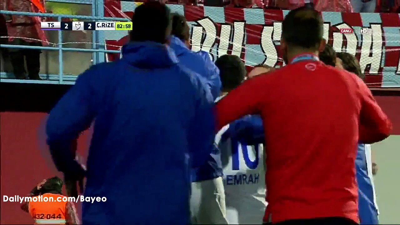 Leonard Kweuke Goal HD - Trabzonspor 2-2 Rizespor - 30-10-2016