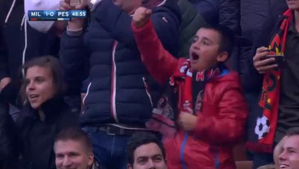 Giacomo Bonaventura Goal HD AC Milan  1 -  0 Pescara 30.10.2016